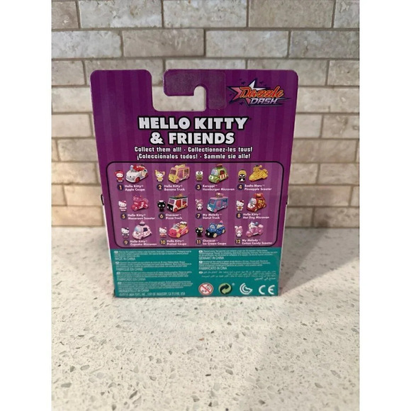 Hello Kitty & Friends Badtz Maru Pineapple Scooter nib  #115 - Picture 3 of 4